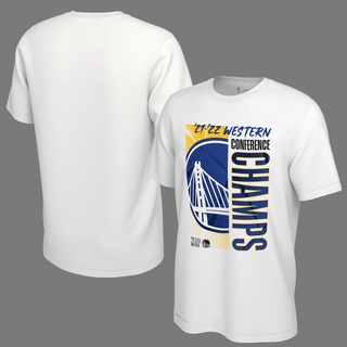 ราคาเสื้อกีฬาบาสเก็ตบอล ลาย Nba 2022 Finals Champions Golden State Warriors สีขาว สไตล์ตะวันตกS-3XL