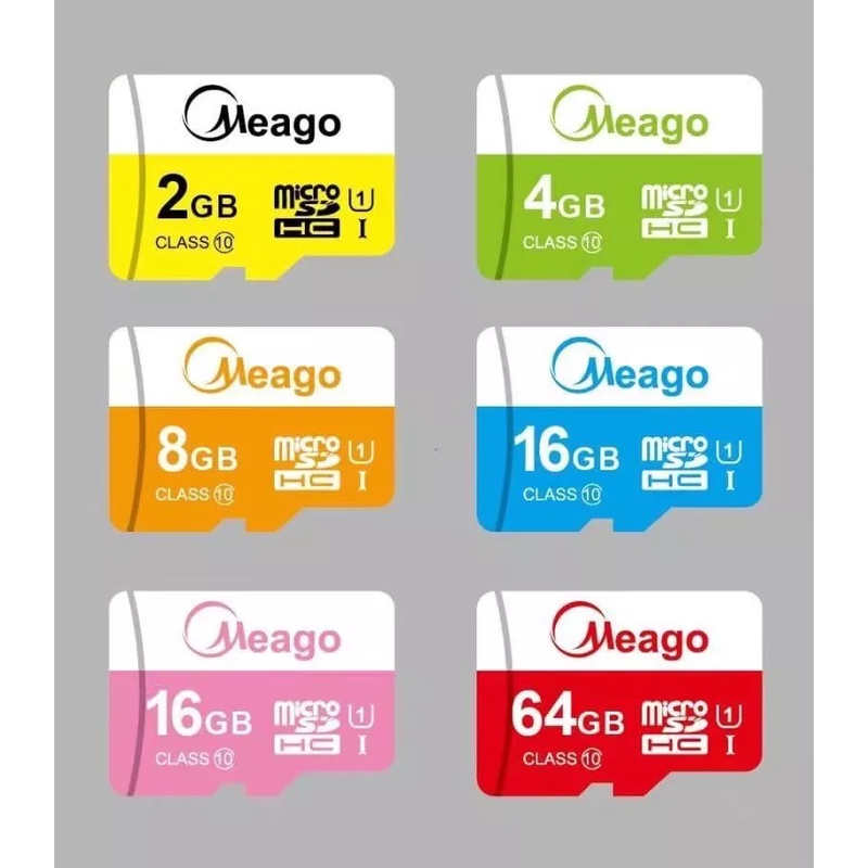 เมมโมรี่การ์ด-meago-micro-sd-card-micro-sdhc-card-2-gb-class-10-เมมโมรี่-2gb-4gb-8gb-16gb-32gb-64gb-memory