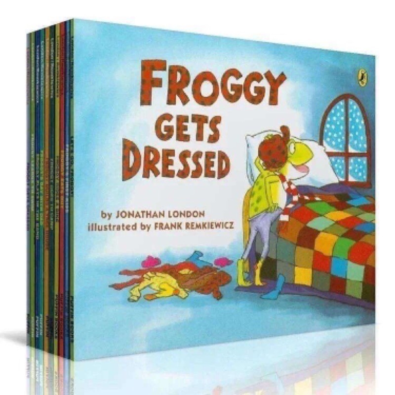 Frog Froggy Collection 1-21 Book Set - English Story Book | Shopee Thailand