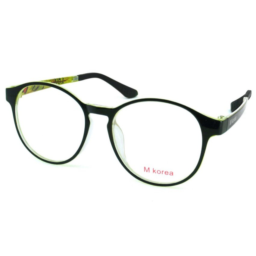 fashion-m-korea-แว่นสายตา-รุ่น-5547-สีดำตัดเหลือง