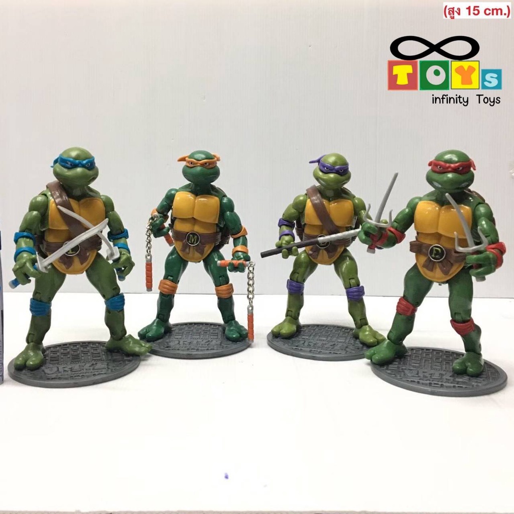 figures-ninja-turtles-เต่านินจา-เซต4ตัว