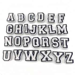 ภาพขนาดย่อของภาพหน้าปกสินค้าCrocs jibbitz ตัวอักษร alphabet A-Z 26 ตัว อุปกรณ์เสริมรองเท้า จากร้าน hongping121475.th บน Shopee ภาพที่ 2