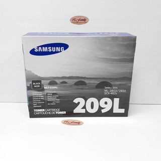 ตลับหมึกโทนเนอร์ Samsung MLT-D209L  สีดำ Original (ออกใบกำกับภาษีได้)