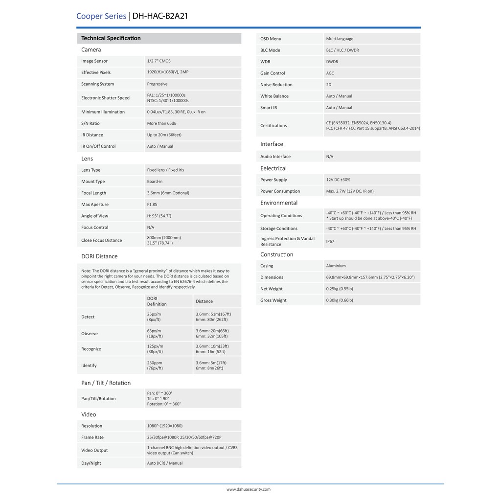 dahua-กล้องวงจรปิด-รุ่น-dh-hac-b2a21-ความละเอียด-2-ล้านพิกเซล