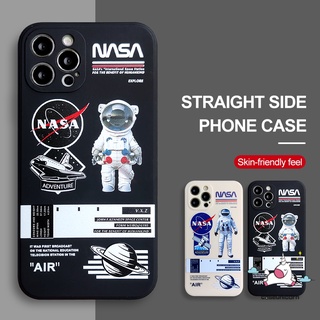 เคสโทรศัพท์มือถือ Tpu แบบนิ่ม กันกระแทก ลายนักบินอวกาศ NASA สําหรับ Xiaomi Poco X3 Redmi 10 9A 9 9T 9C Nfc Redmi Note 8 9 10 10s 10pro Max Plus Mi Poco M3 Pro