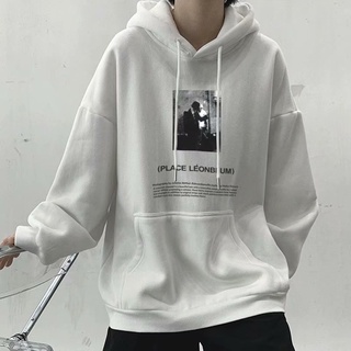 ภาพขนาดย่อของภาพหน้าปกสินค้าเสื้อกันหนาว มีฮู้ด สไตล์เกาหลี สําหรับผู้ชาย 5 สี long sleeve hoodie จากร้าน yichen98715.th บน Shopee ภาพที่ 6