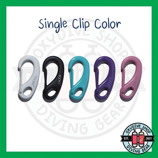 สินค้า Tooke Color Snap clip 50 mm ตะขอเกี่ยวอุปกรณ์ดำน้ำ