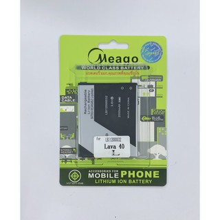 Battery แบตเตอรี่ Lava 40 Meago Lava40 สินค้าพร้อมส่ง