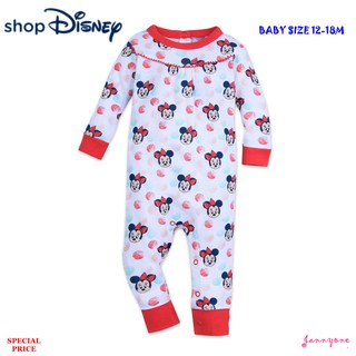 shop Disney Minnie Mouse Polka Dot Stretchie for Baby