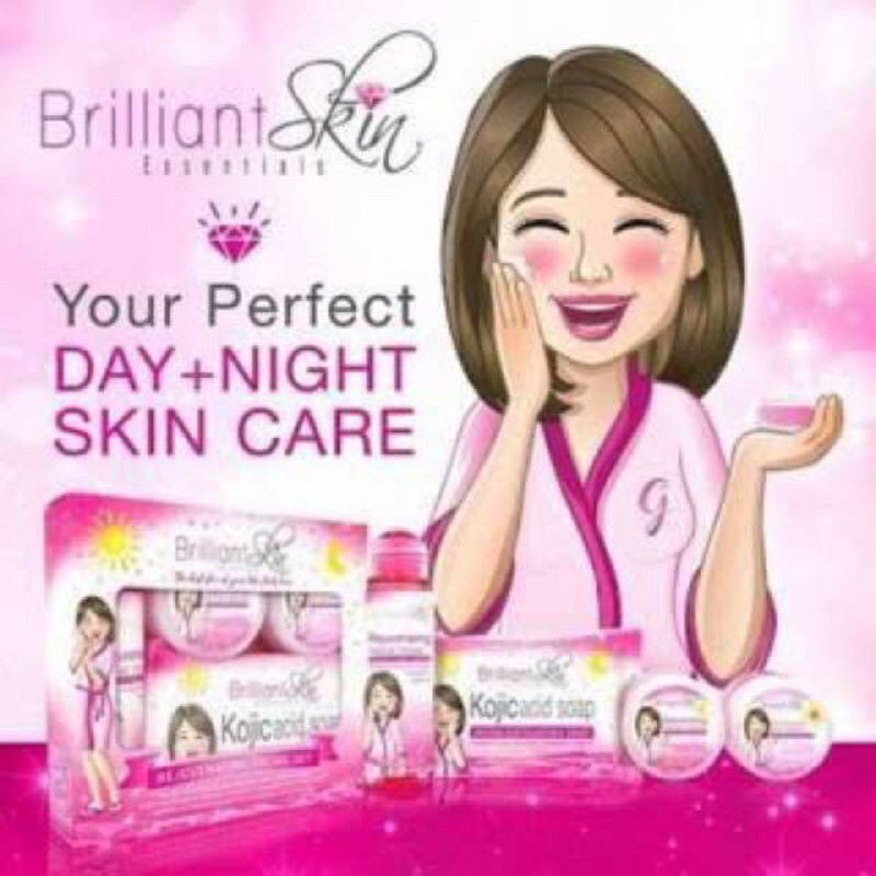 brlliant-skin-ครีมบิลเลี่ยน-1เซต4ชิ้น