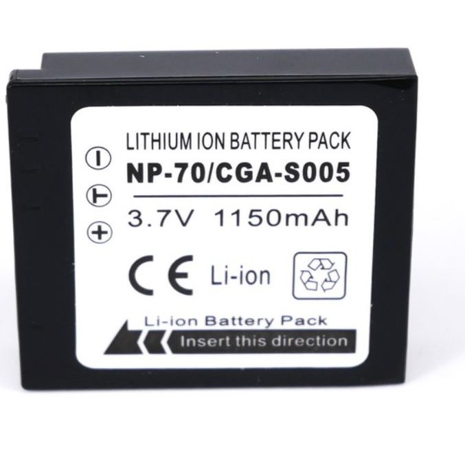 Qualità Batteria – Batteria per Panasonic Lumix FX100EF K – 1150 mAh – 3,7 V – Li-Ion