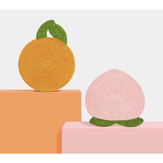 Vetreska ของเล่นสัตว์เลี้ยง ลูกพีช ผลไม้ ส้ม กว้าง กันรอยขีดข่วน สําหรับแมว