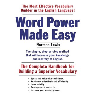 Asia Books หนังสือภาษาอังกฤษ WORD POWER MADE EASY: THE COMPLETE HANDBOOK FOR BUILDING A SUPERIOR VOCABULARY