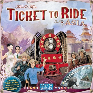 Ticket to Ride Map Collection: Volume 1 – Team Asia & Legendary Asia (Expansion) [BoardGame]