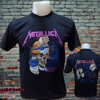 เสื้อวง METALLICA วงร็อค ไม่มีตะเข็บข้าง คอฟิต ป้ายUS เสื้อผู้ชาย เสื้อวินเทจ เสื้อทัวร์ วงดนตรีร็อคต่างประเทศ