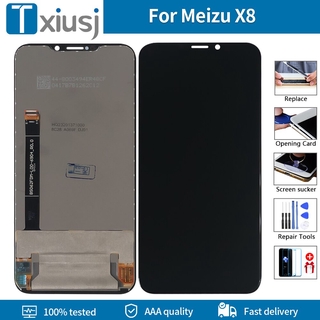 ภาพหน้าปกสินค้า【Txiusj】6.2 \"สำหรับ MEIZU X8 X 8 จอแสดงผล LCD Touch Screen Digitizer ประกอบกับกรอบสำหรับ Meizu X8 จอแสดงผลโทรศัพท์มือถือ LCD เปลี่ยน ที่เกี่ยวข้อง