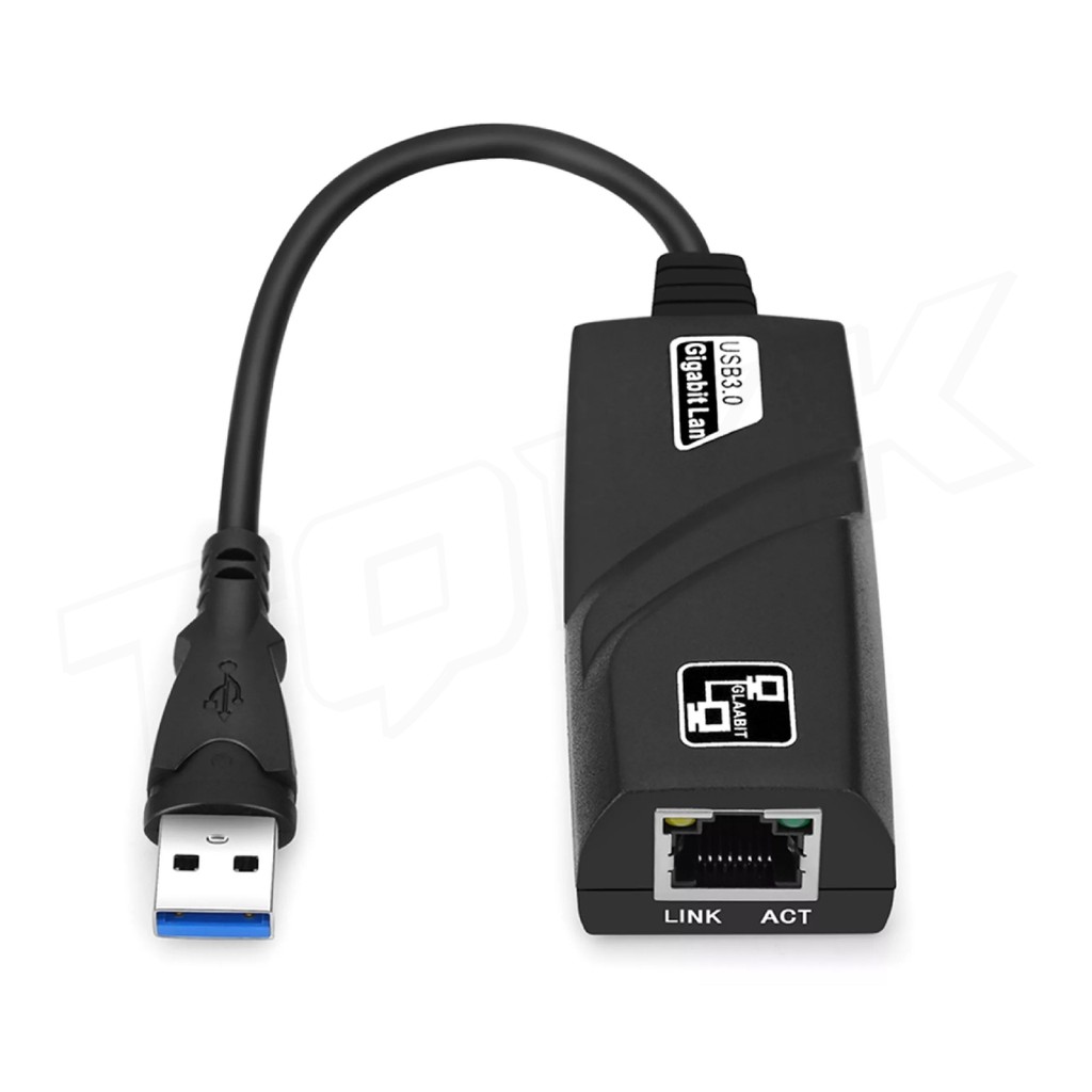 พร้อมส่ง-สายแปลงusb-3-0-10-100-100-to-lan-rj45-gigabit-ethernet-for-windows-mac-black