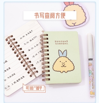 Sumikkogurashi สมุดโน๊ตบุ๊ค ลายการ์ตูน แบบพกพา สําหรับนักเรียน ห้องเรียน