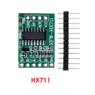 Dual Channel HX711 โมดูลขยายสัญญาณ 2 ช่องสำหรับ load cell 24-bit Amplifier Module