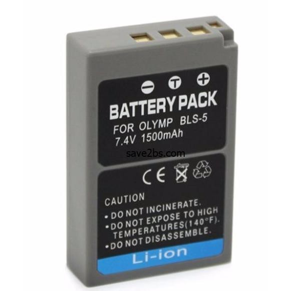 2x Vhbw Akku Für Olympus Pen Kameras – 900 MAh, 7,2 V, Kompatibel Mit E-PL Serie, Ersetzt BLS-5/BLS-50