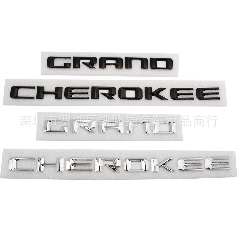 สติกเกอร์ฉลาก-abs-ลายตัวอักษร-สําหรับติดตกแต่งประตูรถยนต์-jeep-grand-cherokee-jeep-big-cherokee