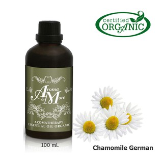 Aroma&amp;More-Chamomile (Blue) German Organic Nepal / น้ำมันหอมระเหยคาโมมายล์ เยอรมัน 100 % ออร์แกนิก เนปาล 100ML