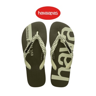 ภาพขนาดย่อของภาพหน้าปกสินค้าHavaianas รองเท้าแตะผู้ชาย Top Logomania Mid Tech - Black รุ่น 41470630090BKXX (รองเท้าแตะ รองเท้าแตะหญิง รองเท้าแตะชาย) จากร้าน havaianas_officialshop บน Shopee