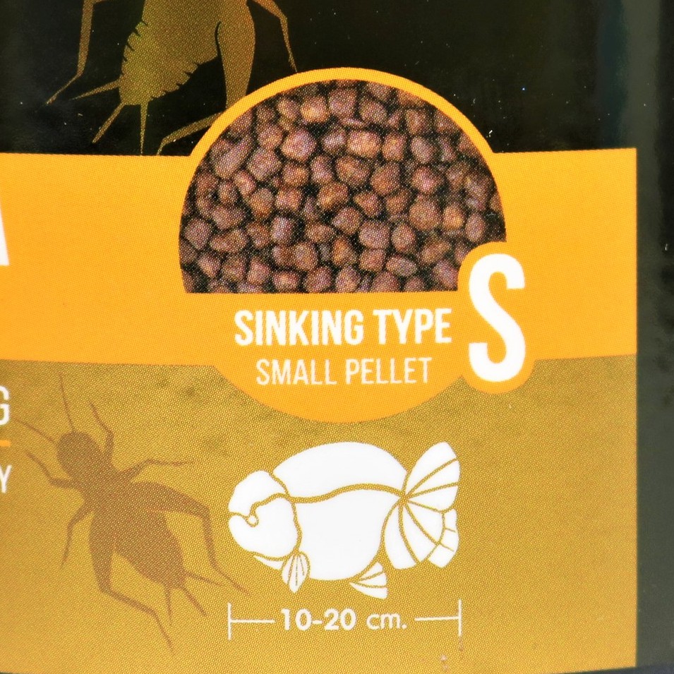 DEEP INSECT INSIDE เม็ดจมน้ำ 500 g. (อาหารปลาทองสูตรผสมโปรตีนจากแมลง ...