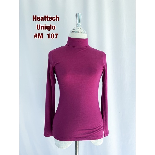เสื้อคอเต่าฮีทเทค-heatteach-uniqlo-ไซส์-m-ของแท้-ฮีทเทคแขนยาว-เสื้อฮีทเทค-ลองจอน-ฮีทเทคยูนิโคล่