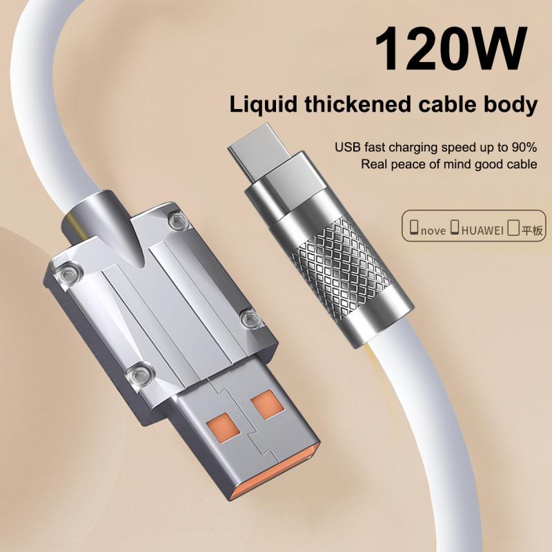 ankndo-สายชาร์จ-usb-type-c-ซิลิโคนเหลว-120w-6a-ชาร์จเร็ว-สําหรับ-xiaomi-huawei-samsung-pixel-usb