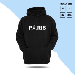 เสื้อแจ็กเก็ตกันหนาว มีฮู้ด ลาย Paris Saint-Germain PSG สําหรับเล่นฟุตบอล