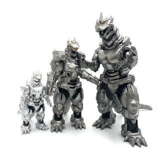 โมเดล Godzilla Mechagodzilla ของเล่น ก็อดซิลล่าสีเงิน อนิเมะญี่ปุ่น ภาพยนตร์