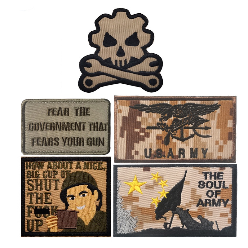 แผ่นแพทช์-ลายทหาร-usa-isaf-patch