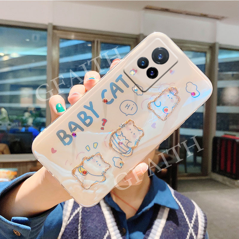 2021-new-เคสโทรศัพท์-oppo-reno-6z-6-5-5pro-marvel-edition-4-5g-4g-case-soft-phone-casing-ins-glitter-rhinestone-cartoon-cute-cat-animal-bling-cover-เคส-reno6-z-reno5-pro-reno4