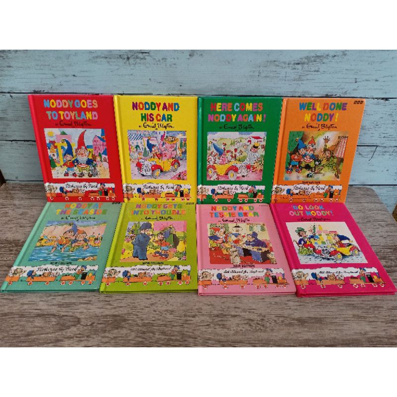 หนังสือนิทาน-noddy-by-enid-blyton-ปกแข็งเล็ก-มือสอง