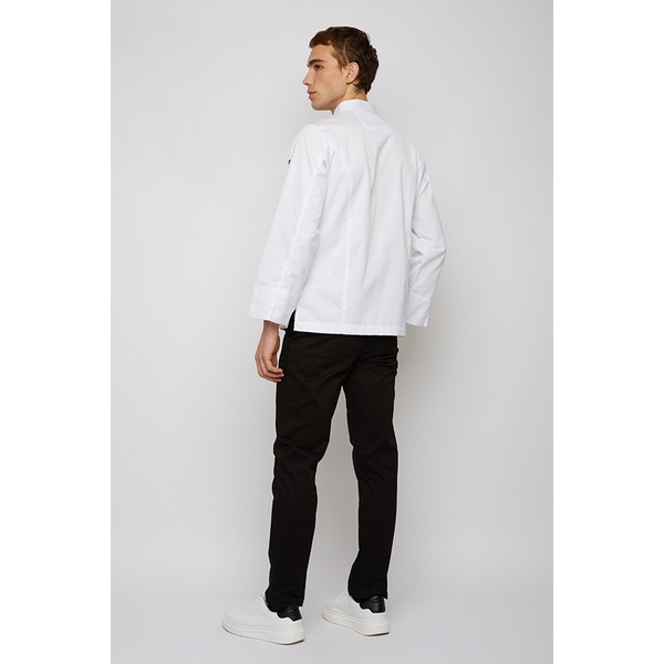 dapp-uniform-เสื้อเชฟ-แขนยาว-กระดุมซ่อน-denton-white-pressed-button-longsleeves-chef-jacket-สีขาว-tjkw1020