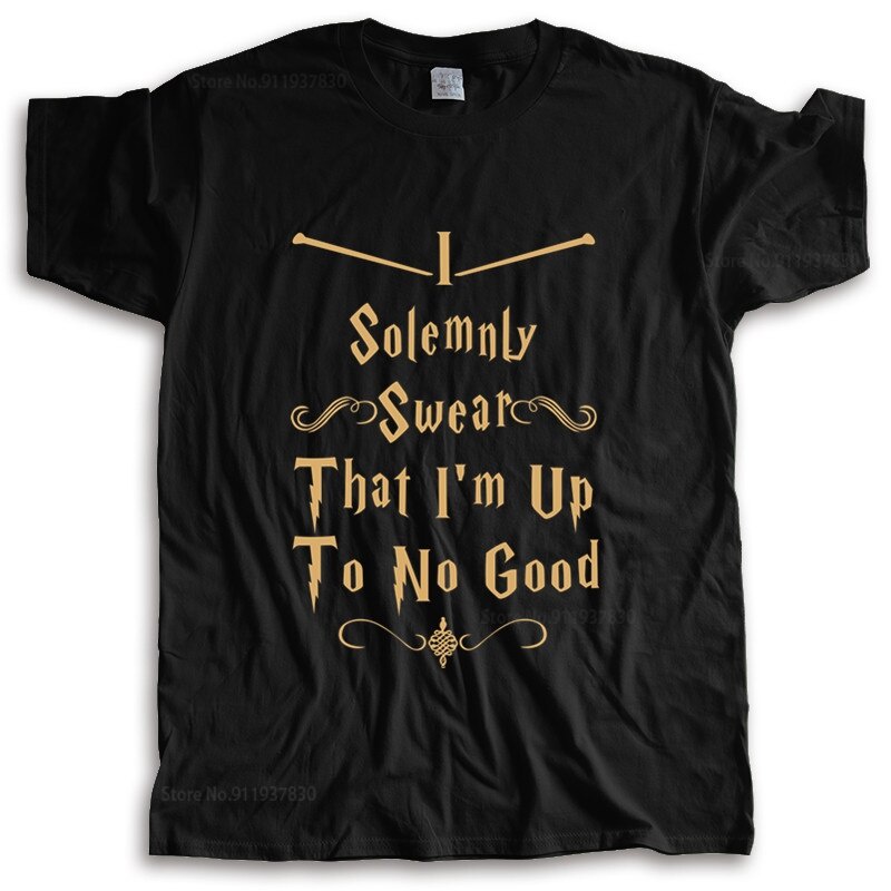 ขายดีเสื้อยืด-ผ้าฝ้าย-พิมพ์ลาย-i-solemnly-swear-that-i-am-up-to-no-good-quote-ขนาดใหญ่-สําหรับผู้ชาย-bmfilc16aodhii17s