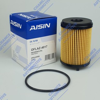 Aisin กรองน้ำมันเครื่อง Isuzu Allnew Dmax Bluepower เครื่อง1.9 กระดาษ  [OFLAZ-4017]