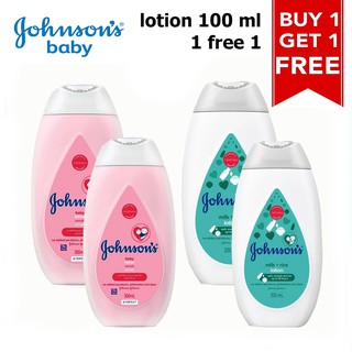 ภาพหน้าปกสินค้าJohnson\'s Baby Lotion 100ml  (แพคคู่) จอห์นสัน เบบี้ โลชั่น Johnson’s สีชมพู/สีขาว100 ml x2 ( แพ๊คคู่) ที่เกี่ยวข้อง