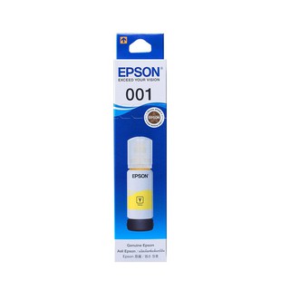 EPSON  001 Y (T03Y400) สีเหลือง หมึกเติมอิงค์เจ็ท จำนวน 1 ชิ้น