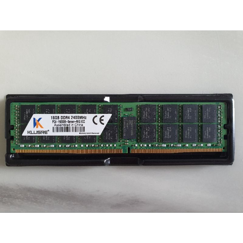 ภาพสินค้าแรม KLLISRE 16GB DDR4 ECC SERVER REG RAM MEMORY RDIMM REGISTERED PC4 X99 C612 WORKSTATION DELL HP COMWORK จากร้าน comworkshop บน Shopee ภาพที่ 1