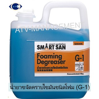 Saraya น้ำยาขจัดคราบไขมัน Smart san G-1 (Degreaser) ขนาด 5 กิโลกรัม