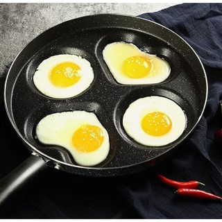 ไข่เจียวสี่หลุม Non Stick ทำอาหารแบ่งรูปหัวใจ