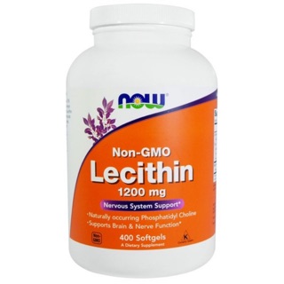 💥Pre Order💥🇺🇸 Now Foods, Non-GMO Lecithin, 1,200 mg, 400 Softgels
