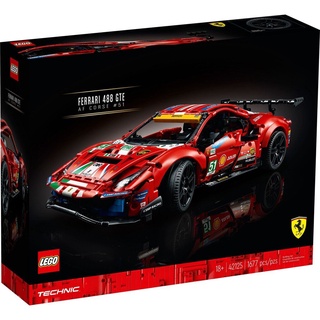 LEGO Technic 42125 Ferrari 488 GTE AF Corse