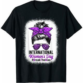 เสื้อยืด ลาย International  S Day 2022 Break The Bias 8 มีนาคม 2022