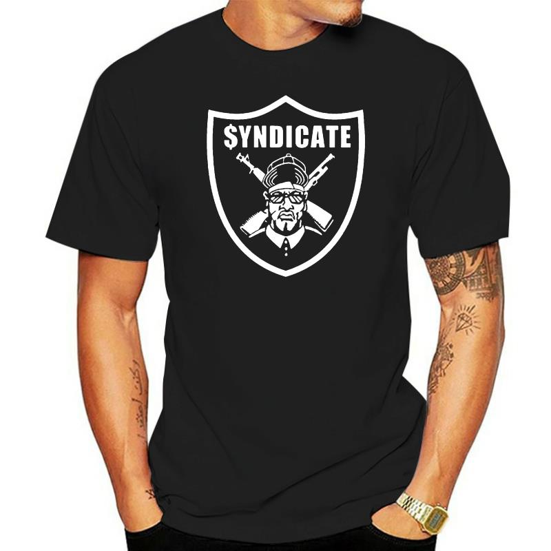 เสื้อยืดผ้าฝ้ายพรีเมี่ยม-เสื้อยืด-ผ้าฝ้าย-พิมพ์ลาย-rhyme-syndicate-ice-t-rap-สําหรับผู้ชาย