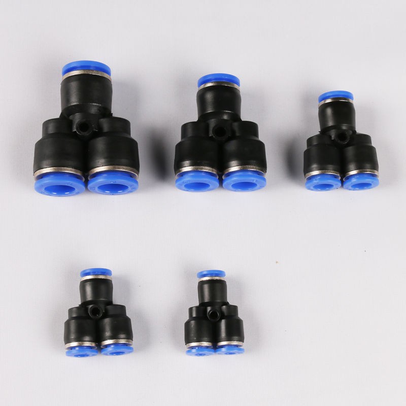 1 ชิ้น ข้อต่อ Y Type อุปกรณ์เสริมสําหรับ Air Pipe Joint Py 4 Py 6 Py8 ...