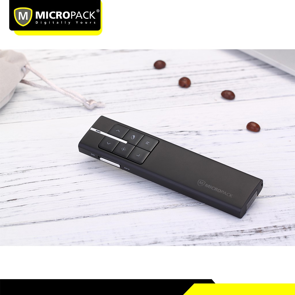 รีโมทควบคุมคำสั่งไร้สาย Laser Pointer MicroPack WPM-08 Air ประกัน 1ปี ...