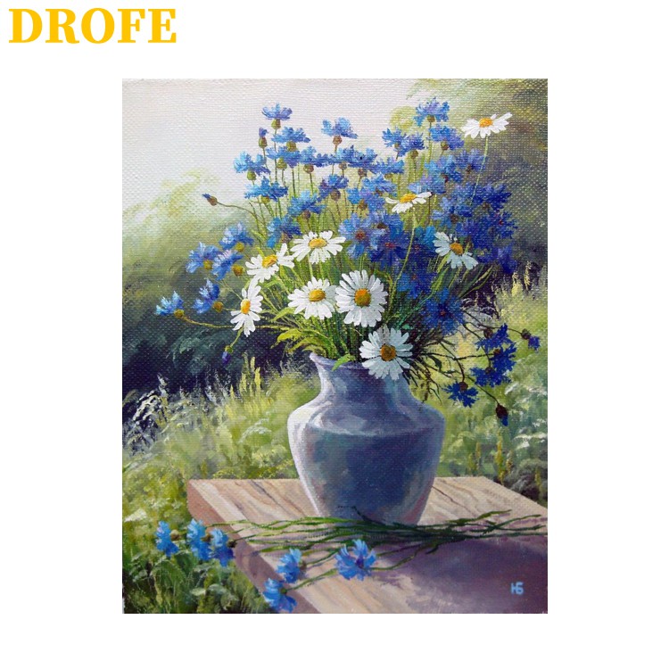 drofe-40x50-ซม-ภาพจิตรกรรมลายดอกไม้สําหรับตกแต่งบ้าน